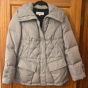 Calvin Klein Grey Puffer